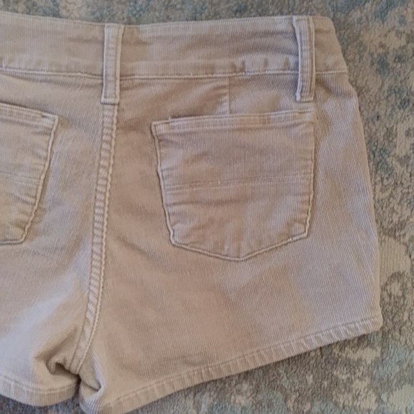 Jalate Jeans Wear Corduroy Shortie Shorts Junior 7/8 Tan - Picture 9 of 14